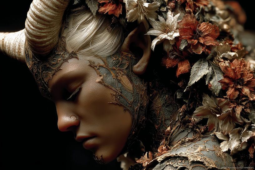 surrealist portrait by Egon Zitter
