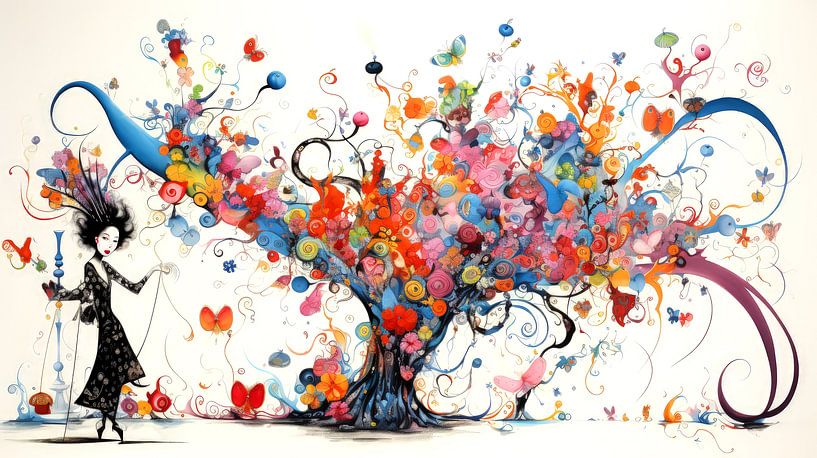 Floral Fantasy by ByNoukk