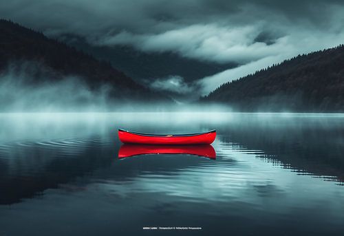Red canoe