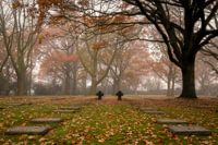 het duits kerkhof in Menen