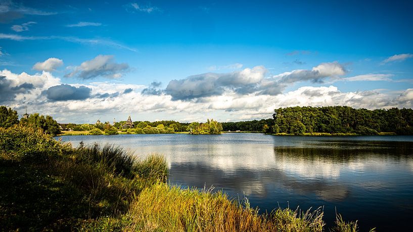 Kasteelmeer in Gifhorn van Dieter Walther