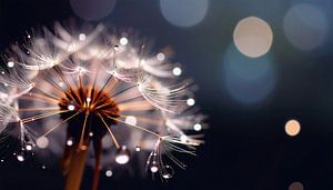 Pusteblume in Makro