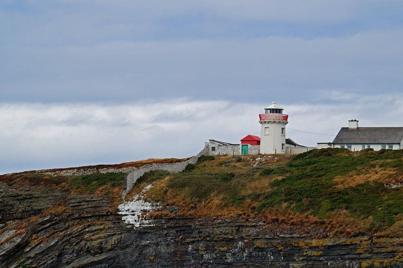 Kilcredaun Lighthouse by Babetts Bildergalerie