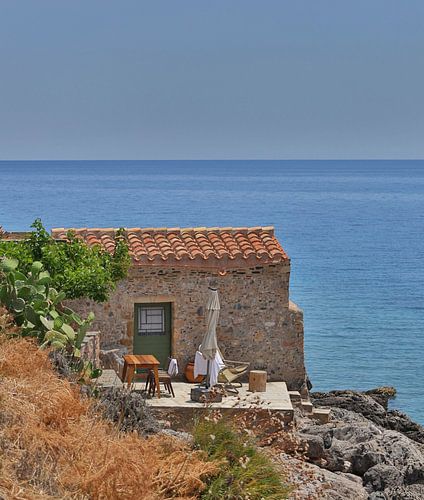 Maison de rêve au bord de la mer