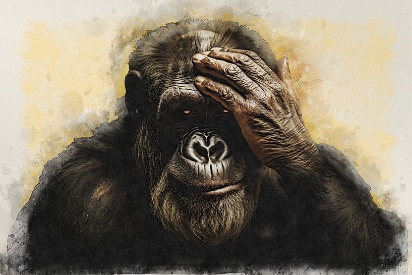 Chimpanzé par Bert Quaedvlieg