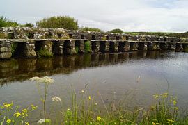 Die Clapper Bridge von  Bunlahinch