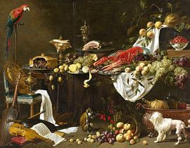 Adriaen van Utrecht. Nature morte de Pronk