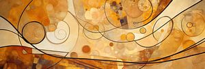 Abstract Earth tones