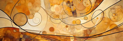 Abstract Earth tones