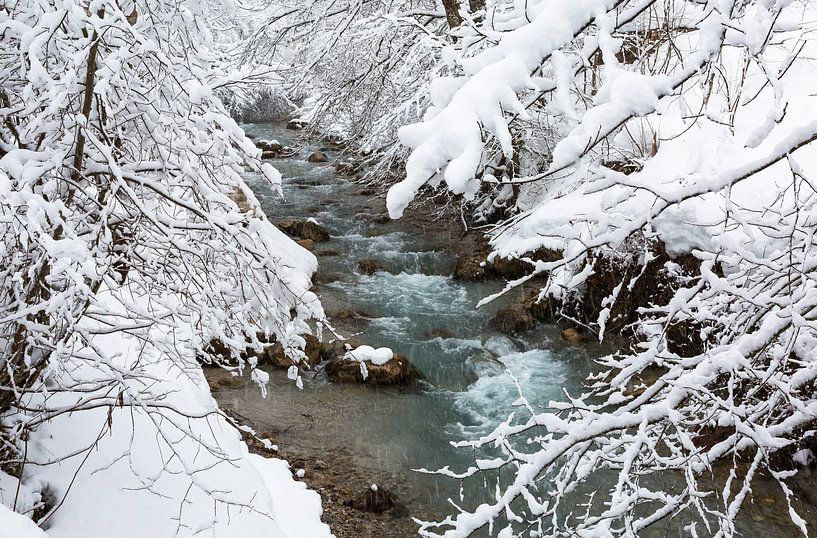 Rivière d'hiver par Frank Herrmann
