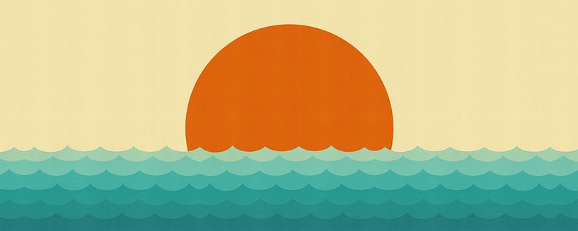 Vibrant sunset 1 by Vitor Costa