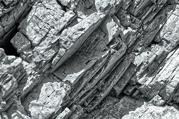 Calcaire en couches inclinées sur Frank Heinz