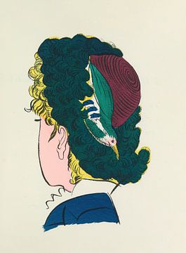 Raoul Dufy - Boek van Madrigaux (Madrigalen), tekening van Peter Balan