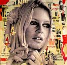 Brigitte Bardot is smoking by Michiel Folkers thumbnail