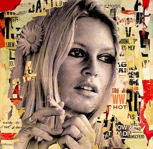Brigitte Bardot ist das Rauchen von Michiel Folkers