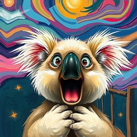 Koala The Scream by MIROKKU