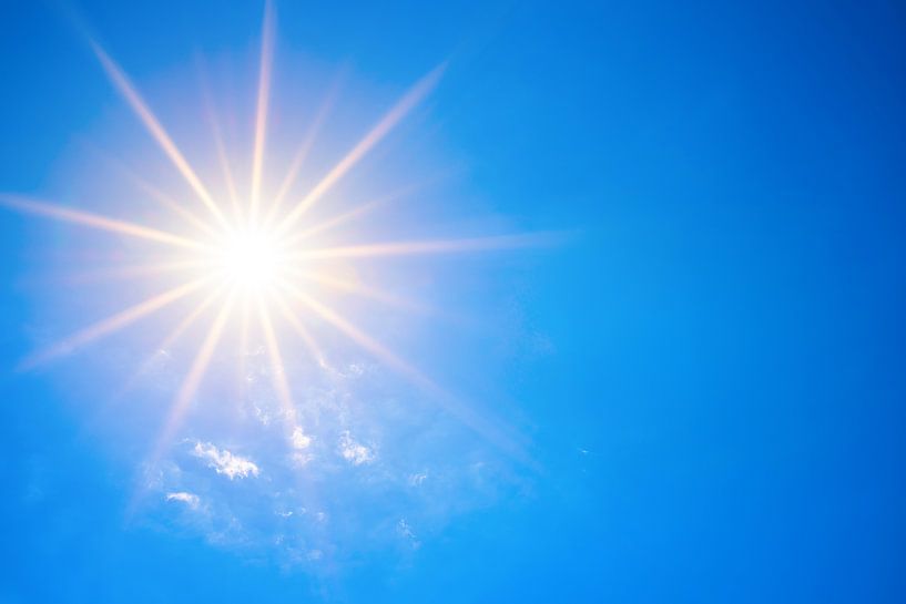 Bright sun by Günter Albers