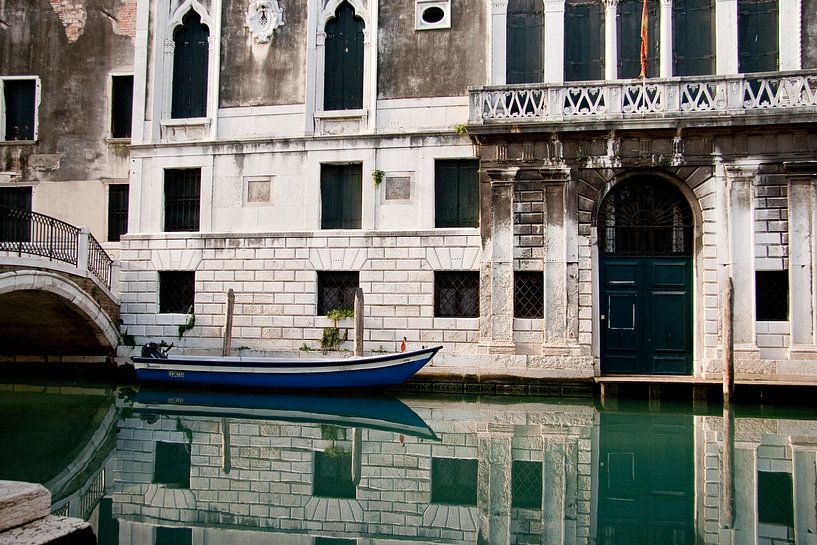 Typischer venezianischer Kanal von Marco de Groot