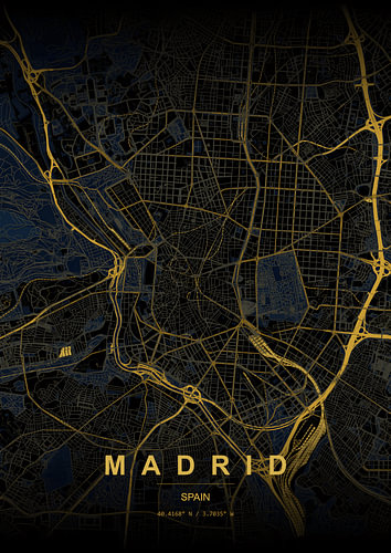 Carte de madrid