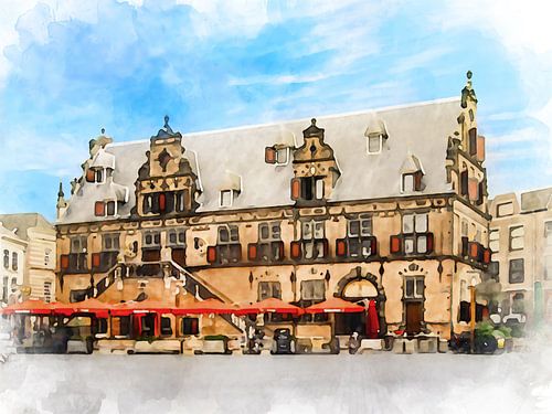 De Waagh, Nijmegen, Gelderland.