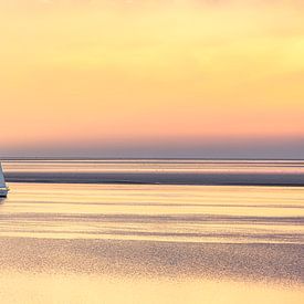 Bateau sur la mer des Wadden sur ThomasVaer | Tom Coehoorn
