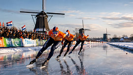 Race under the Windmills – Speed Skating in the Netherlands