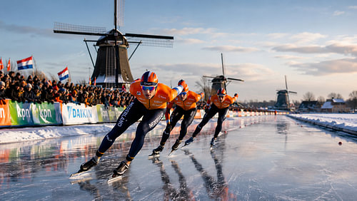 Racen onder de windmolens – Schaatsen in Nederland