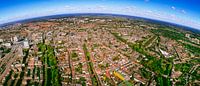 Utrecht in Panorama from the air IV by Robbert Frank Hagens thumbnail