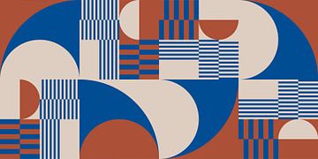 Serenity in Motion: Circles and Stripes no. 7 by Dina Dankers