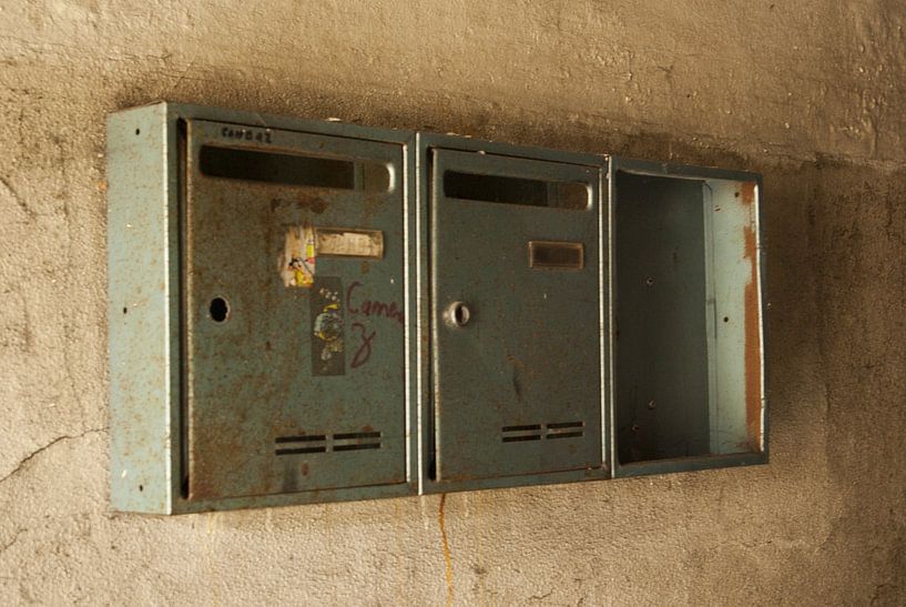 Three mailboxes by Norbert Sülzner