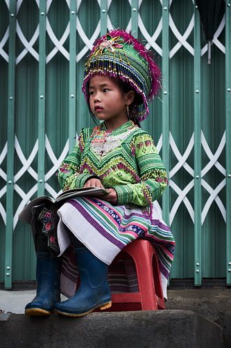 North Vietnamese girl in Sapa