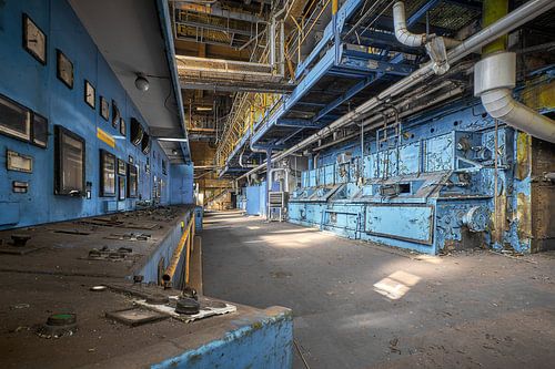 Urbex-Kontrollraum Belgien