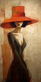 Abstract Portrait by Eye catching paintings