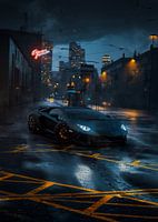 Lamborghini Nacht Drift