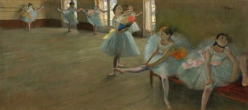 Danseressen in de klas, Edgar Degas