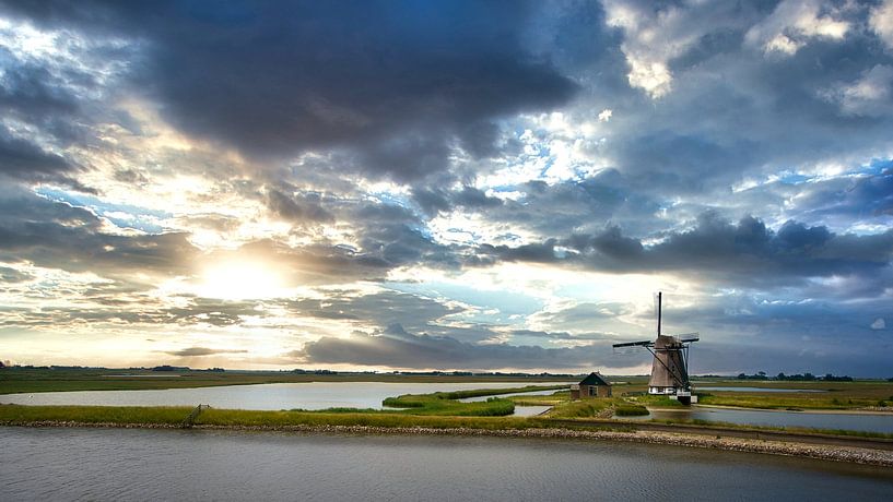 Krassekeet, ein schöner Blick über Texel von Bart cocquart