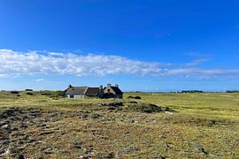 Traditionele stenen huizen in Bretagne.jpg van Theodor Decker
