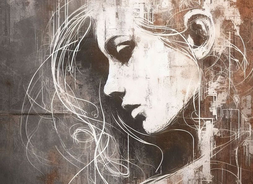 Banksy Stil PopArt 14071 von Wunderbare Kunst