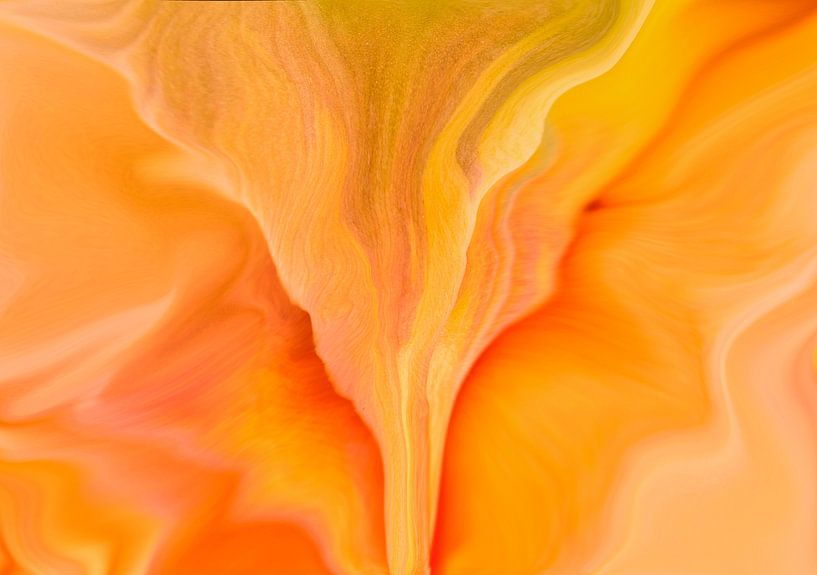 Abstract nature in hushed time by Jenco van Zalk