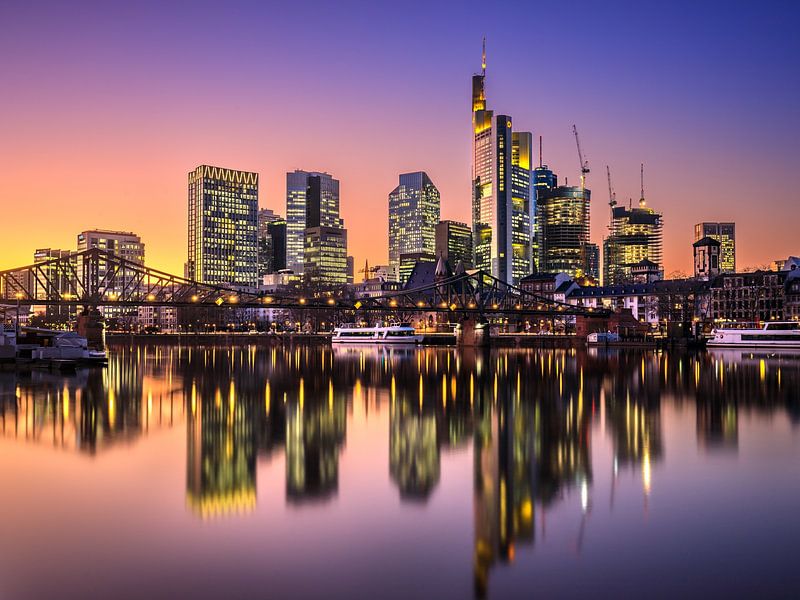 Skyline Frankfurt am Main 4:3 von Frank Heldt