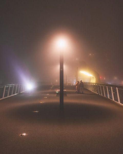 Mystiek Rijnhavenbrug  van Bob Vandenberg