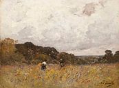 The Flower Pickers by Antonije Lazovic thumbnail