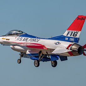 U.S. Air Force F-16 Viper Demonstration Team 2024. by Jaap van den Berg