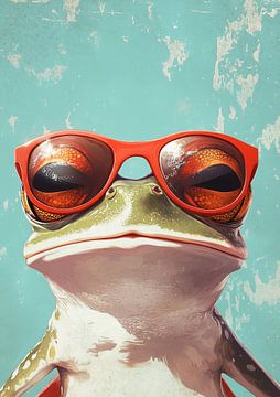 Der stilvolle Frosch von Liv ter Riet
