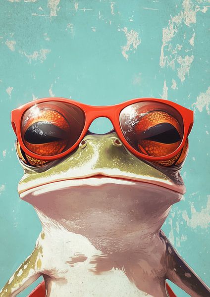 The Stylish Frog by Liv ter Riet