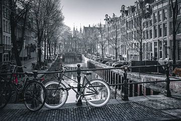 Amsterdam en noir et blanc