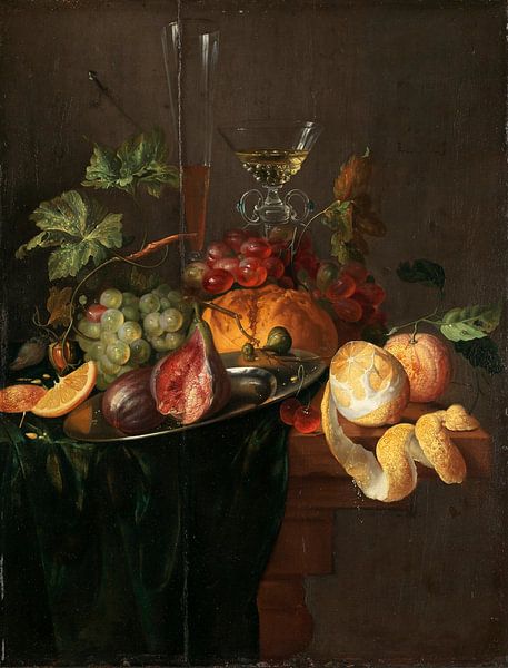 Les fruits et le vin, Jan Davidsz. de Heem par Des maîtres magistraux