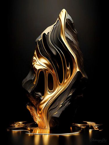 Une présence dorée – Le luxe du silence