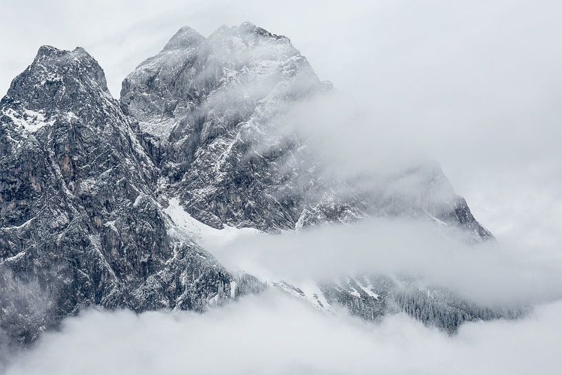 Berg Waxenstein Garmisch-Partenkirchen van Robin Berndt