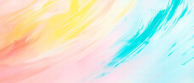 Gentle colour gradients - pastel dreams by Poster Art Shop